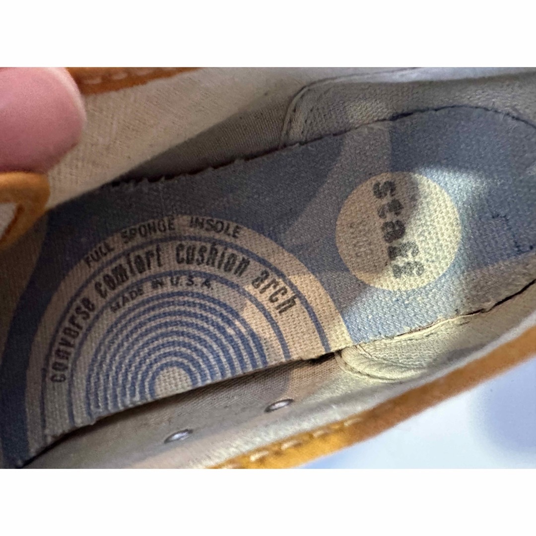 CONVERSE(コンバース)の70s USA製 コンバース STAFF GOLD 26センチ メンズの靴/シューズ(スニーカー)の商品写真