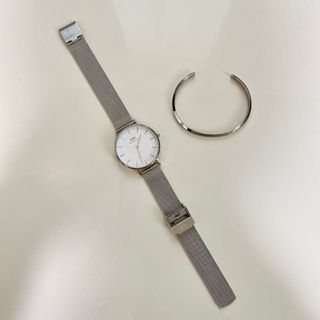 Daniel Wellington - ダニエルウェリントン 腕時計 classicB32S1 バングル付き