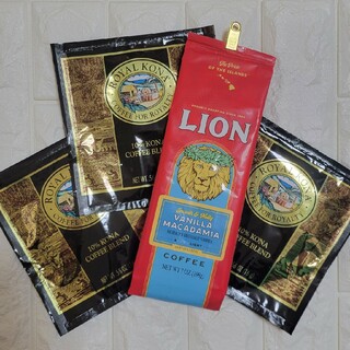 ライオン(LION)のおまけ付き◆ライオンコーヒー　バニラマカダミア(コーヒー)