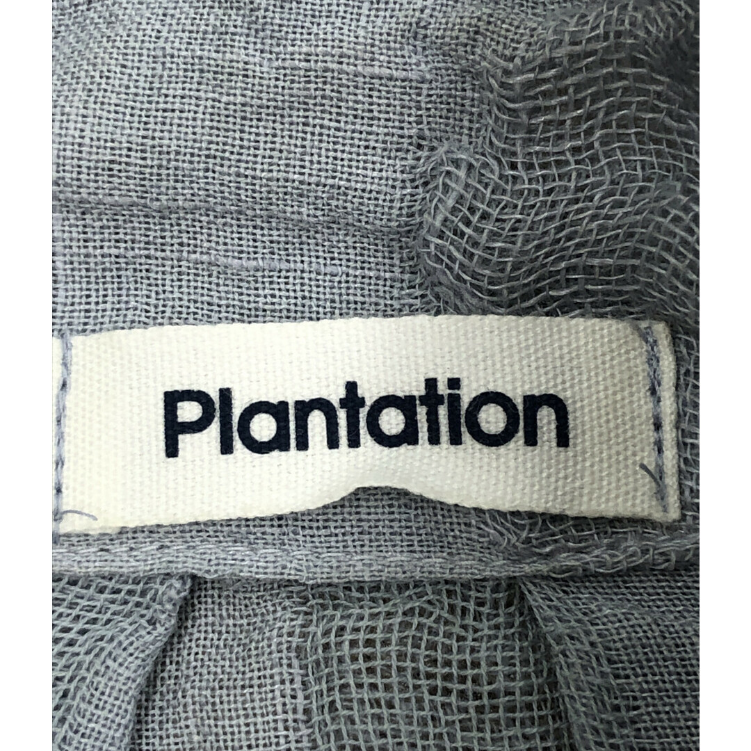 Plantation(プランテーション)のプランテーション Plantation 水玉刺繍リネンシャツ レディース M レディースのトップス(その他)の商品写真