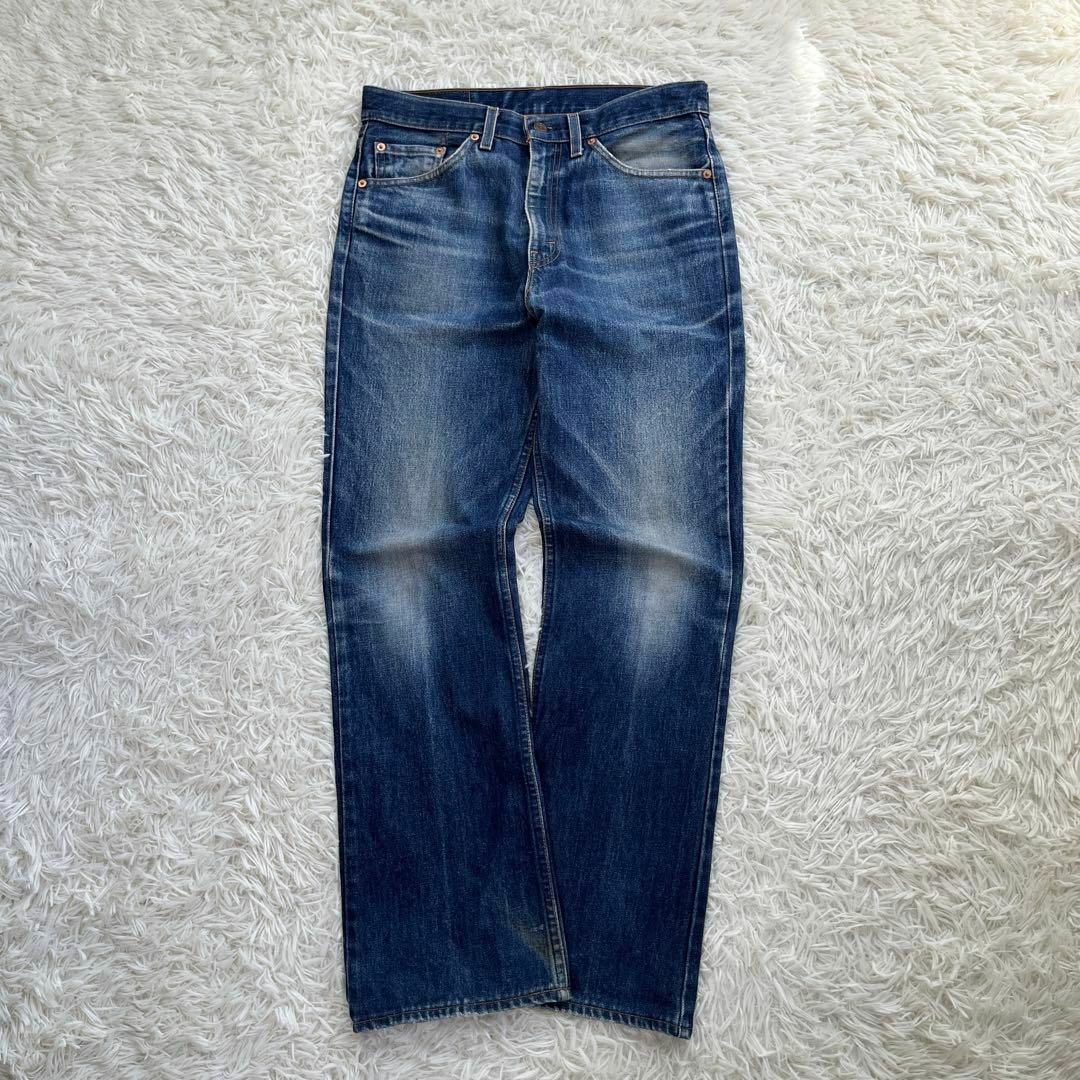 Levi's(リーバイス)の【USA製・90s】リーバイス517 ブーツカット デニムパンツ　ジーンズ　濃紺 メンズのパンツ(デニム/ジーンズ)の商品写真