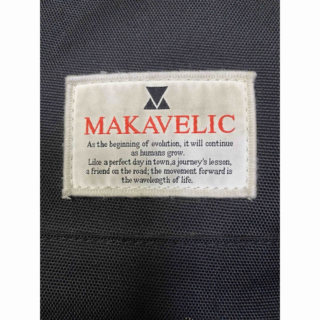 MAKAVELIC(マキャベリック)のマキャベリック MAKAVELICダブルベルトバックパック美品  メンズのバッグ(バッグパック/リュック)の商品写真
