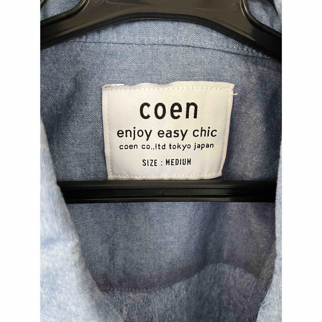 coen(コーエン)のcoen　コーエン　BDUジャケット　カバーオール　Ｍ　ブルー メンズのジャケット/アウター(カバーオール)の商品写真