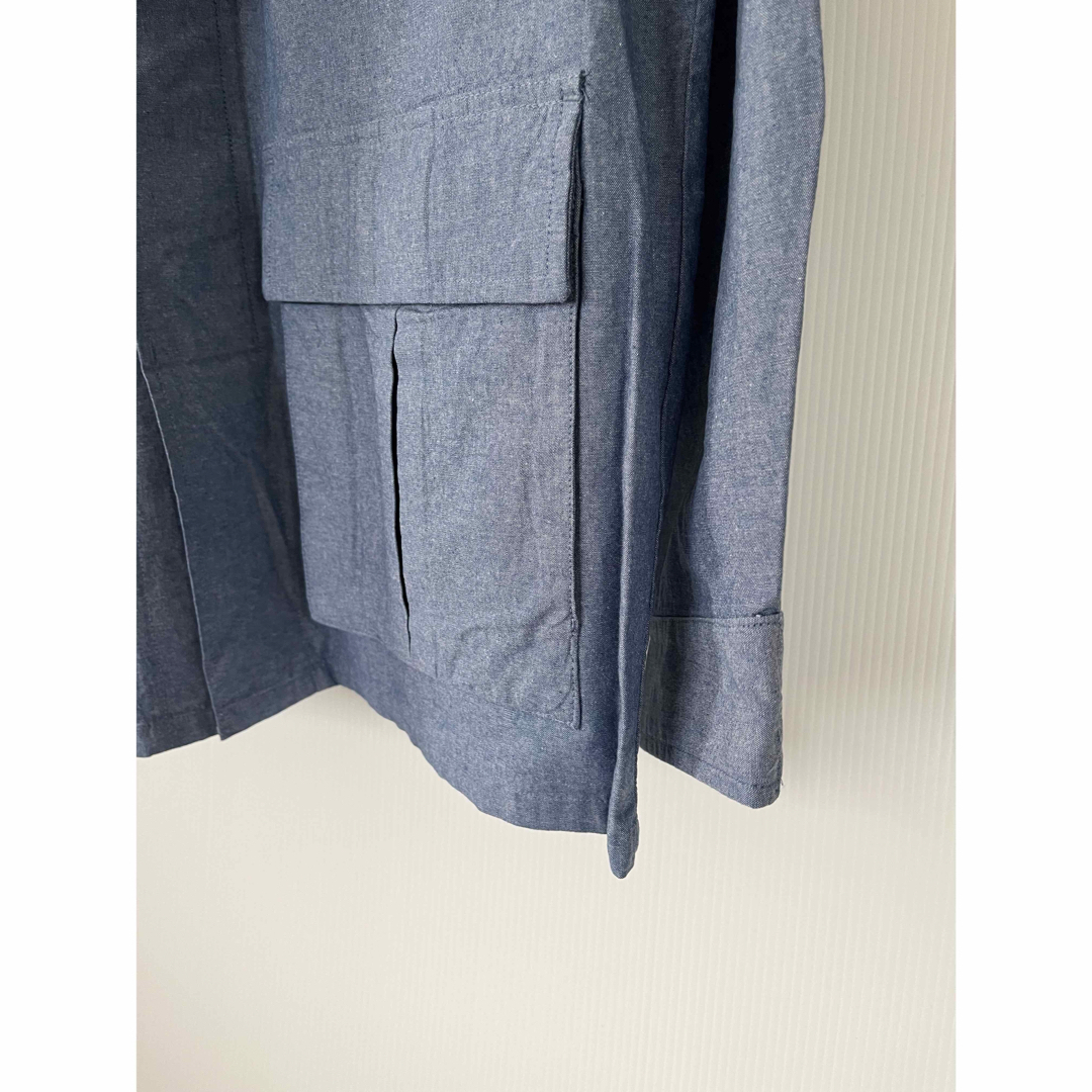 coen(コーエン)のcoen　コーエン　BDUジャケット　カバーオール　L　ブルー  メンズのジャケット/アウター(カバーオール)の商品写真