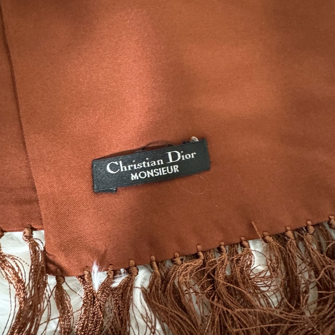 Christian Dior(クリスチャンディオール)の【正規品保証】クリスチャンディオール Christian Dior 大判ストール レディースのファッション小物(マフラー/ショール)の商品写真