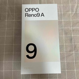 オッポ(OPPO)のOPPO Reno9 A 本体 ホワイト 未開封 Reno9A simフリー(スマートフォン本体)