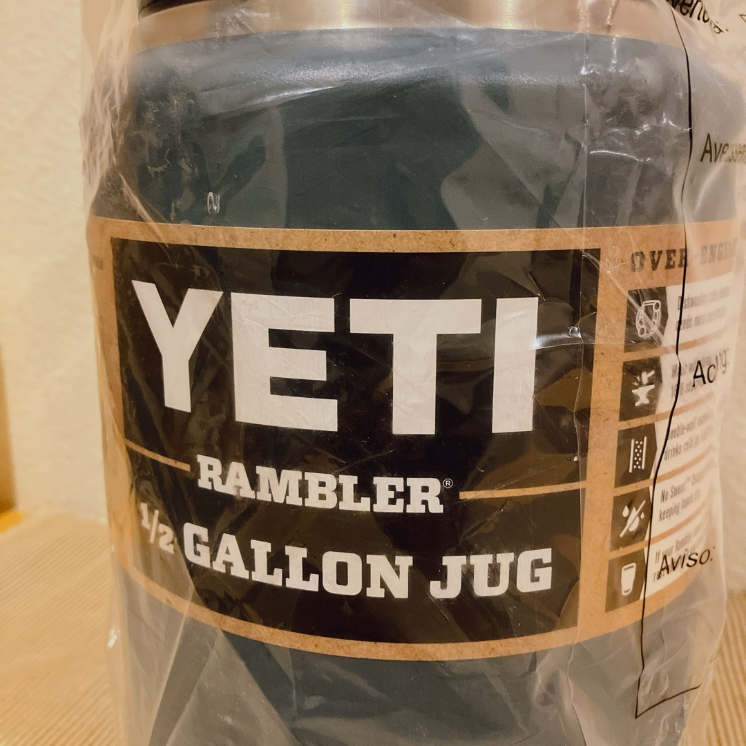 YETI - ☆ YETI Rambler ハーフガロンジャグ ノルディックブルー YETI - ☆ YETI Rambler ハーフガロンジャグ ノルディックブルー