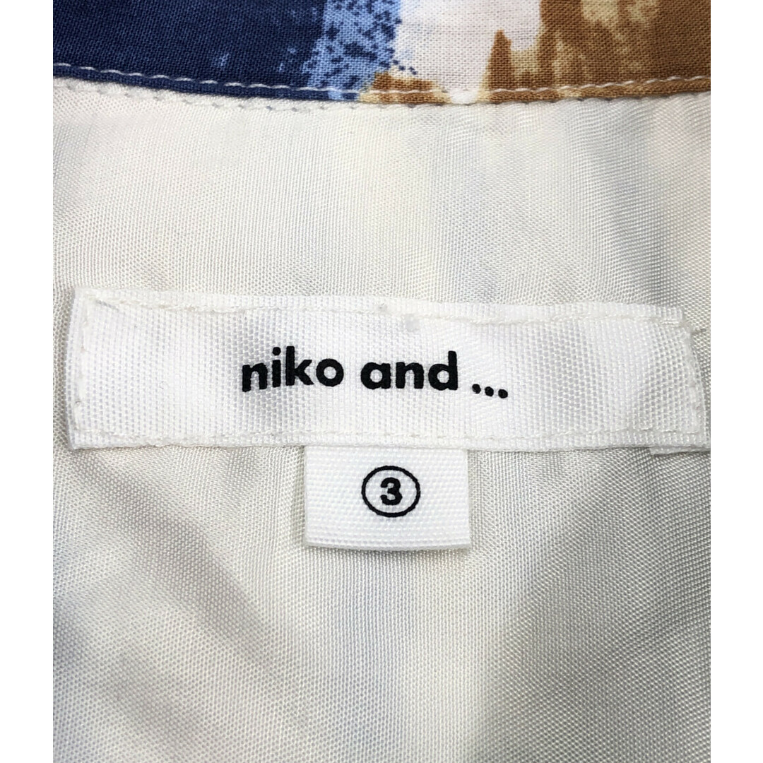 niko and...(ニコアンド)のニコアンド niko and... 半袖シャツ アロハシャツ レディース 3 レディースのトップス(シャツ/ブラウス(半袖/袖なし))の商品写真