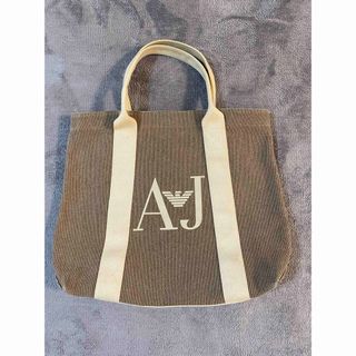 アルマーニ(Armani)のアルマーニジーンズ★キャンパストートバ ッグ★美品(トートバッグ)