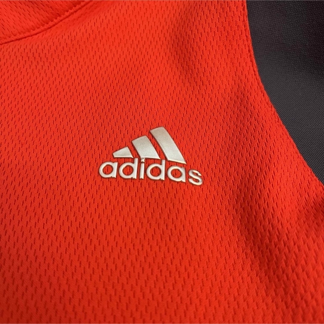 adidas(アディダス)のアディダス ゴルフウェア L ジャージ ジャケット 長袖 ハーフジップ メッシュ スポーツ/アウトドアのゴルフ(ウエア)の商品写真