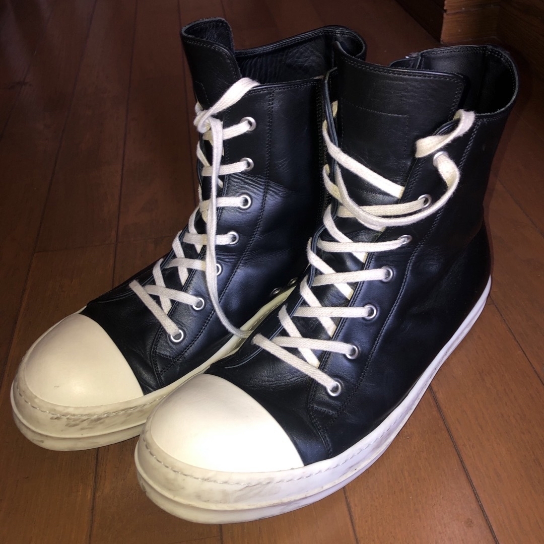 Rick Owens(リックオウエンス)のfox様専用rick owens ramones ラモーンズ　 メンズの靴/シューズ(スニーカー)の商品写真