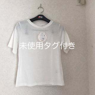 アズノウアズ(AS KNOW AS)の未使用タグ付き　As know As plus アズノウアズプラス　フリーサイズ(Tシャツ(半袖/袖なし))