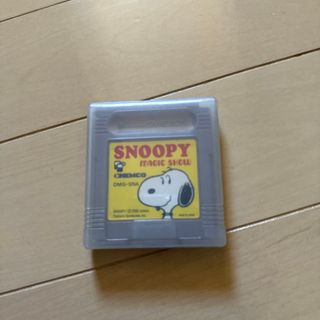 スヌーピー(SNOOPY)のSNOOPY マジックショースヌーピー　ゲームボーイソフト　中古(携帯用ゲームソフト)