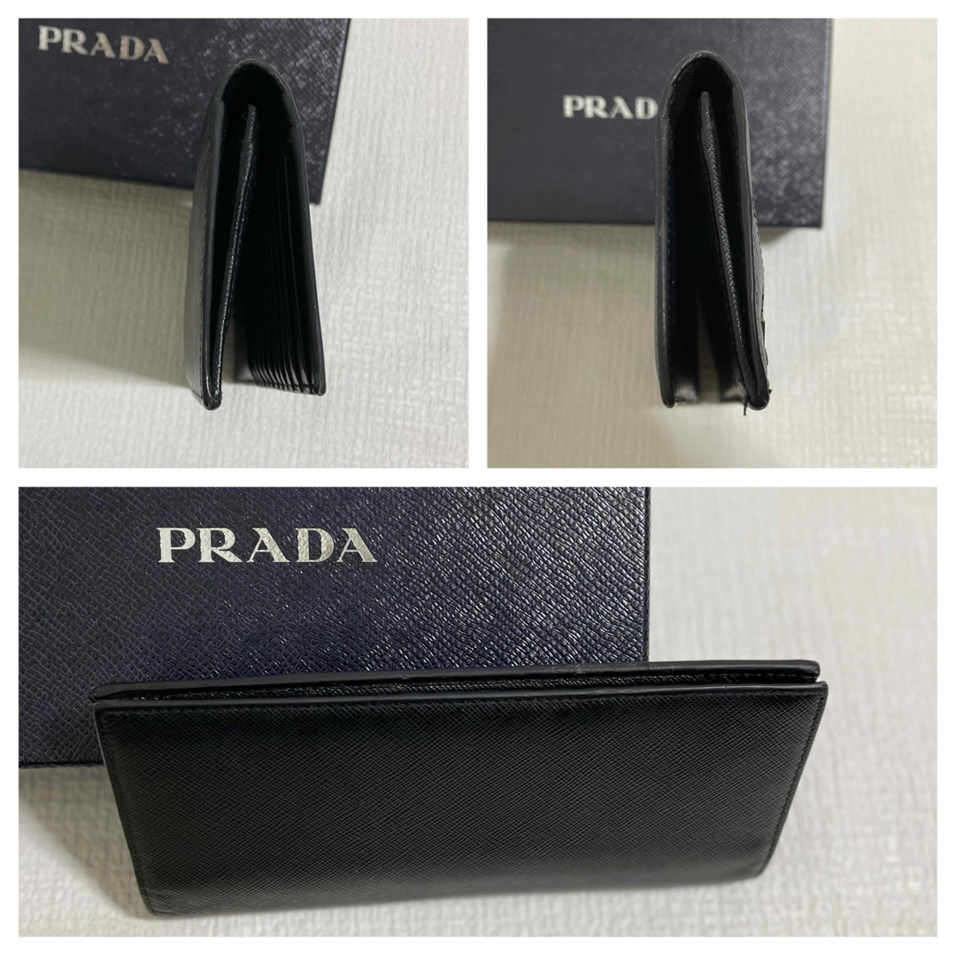 PRADA(プラダ)のプラダ メンズ 長財布 2MV836 QME F0G52 NERO メンズのファッション小物(長財布)の商品写真