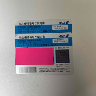 ANA株主優待　２枚(航空券)