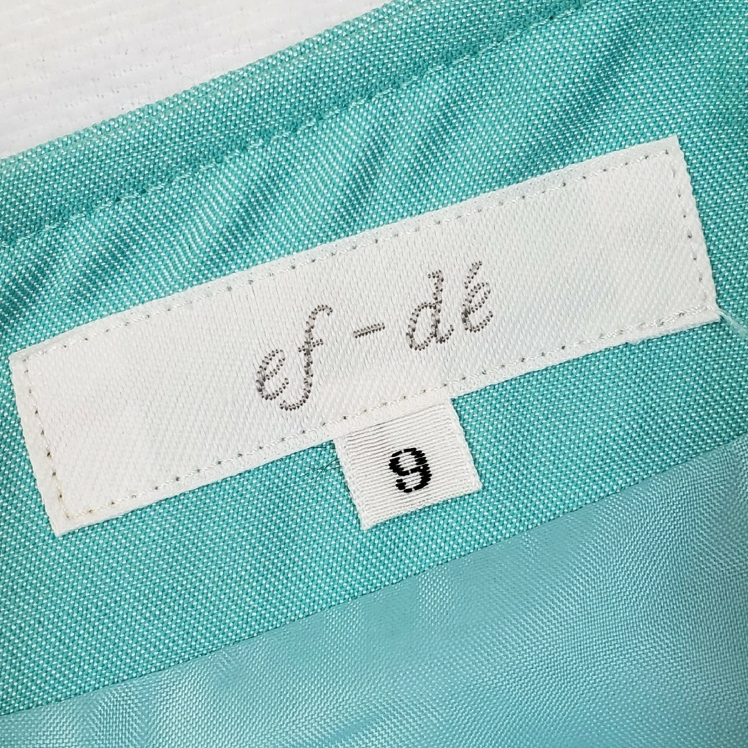 ef-de(エフデ)の90s ef-de キレイ色 ペンシル 膝丈 スカート レディースのスカート(ひざ丈スカート)の商品写真