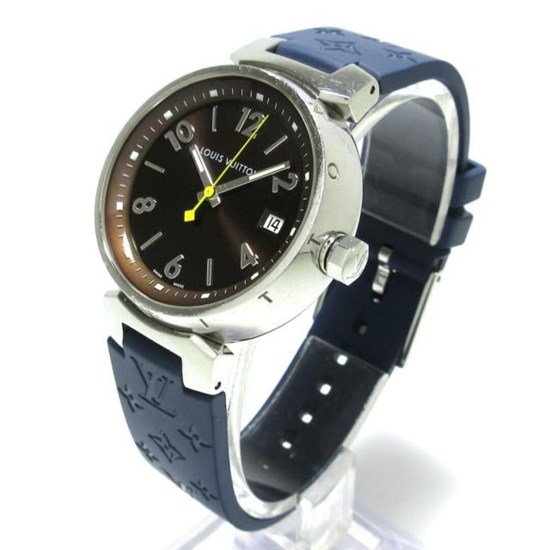 LOUIS VUITTON(ルイヴィトン)のLOUIS VUITTON(ヴィトン) 腕時計 タンブール Q1311 ボーイズ ダークブラウン レディースのファッション小物(腕時計)の商品写真