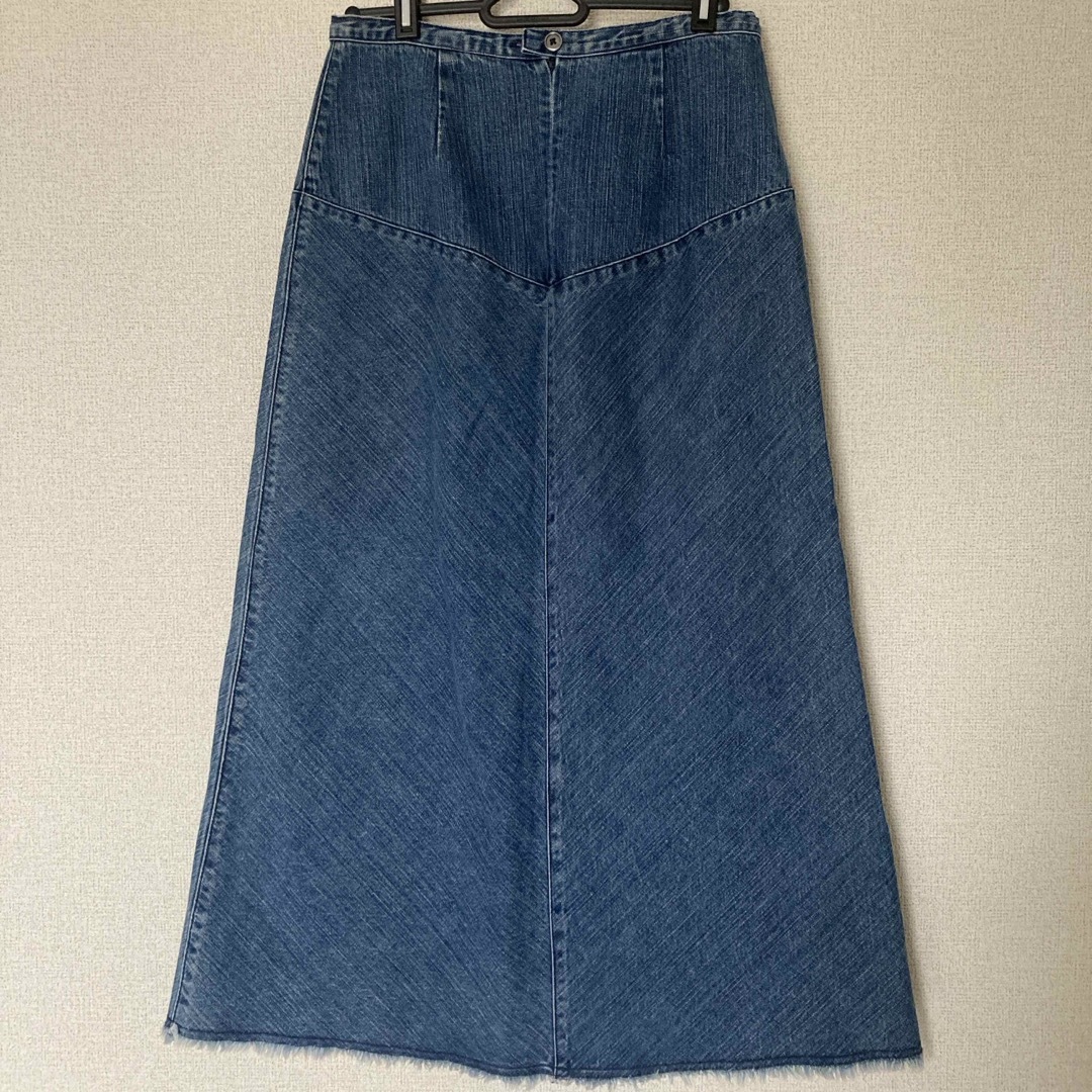 LAURA ASHLEY(ローラアシュレイ)のローラアシュレイ　デニムスカート レディースのスカート(ロングスカート)の商品写真