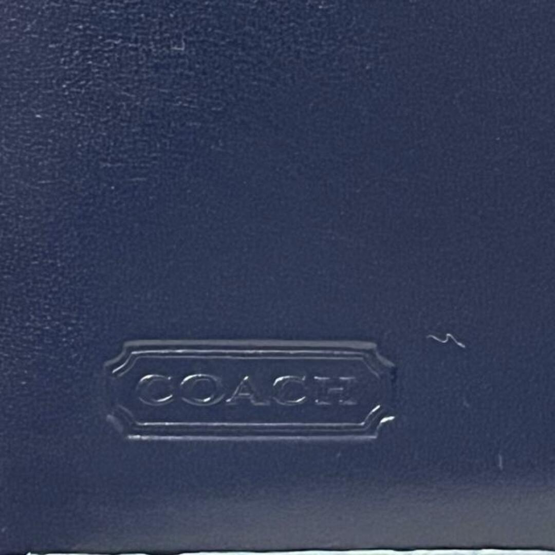 COACH(コーチ)のCOACH(コーチ) 手帳美品  エルゴ ライトブルー レザー レディースのファッション小物(その他)の商品写真