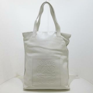 ロエベ(LOEWE)のLOEWE(ロエベ) ショルダーバッグ ショッパーバッグ アイボリー ナッパレザー(ショルダーバッグ)