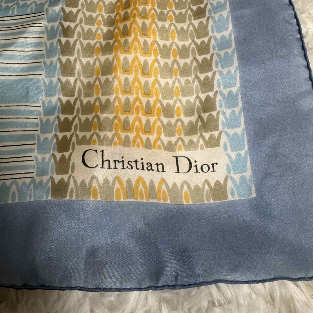 Christian Dior(クリスチャンディオール)の【正規品保証】クリスチャンディオール Christian Dior スカーフ レディースのファッション小物(バンダナ/スカーフ)の商品写真