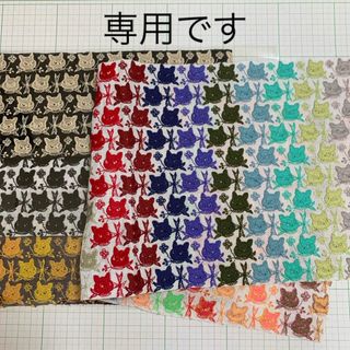 ミナペルホネン(mina perhonen)の専用　pjcモノグラムクロッチくん(生地/糸)