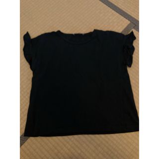 ザラ(ZARA)のZARA シンプル　ブラック　Tシャツ　Sサイズ(Tシャツ(半袖/袖なし))