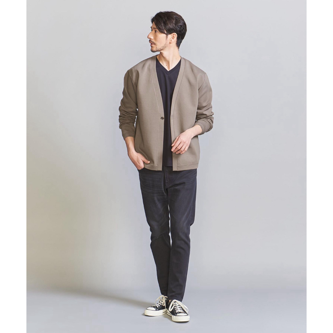 BEAUTY&YOUTH UNITED ARROWS(ビューティアンドユースユナイテッドアローズ)のWEB限定 WARDROBE SMARTダブルニット カーディガンOL メンズのトップス(カーディガン)の商品写真