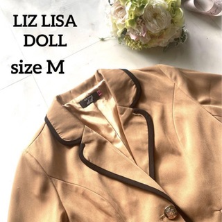 リズリサドール(LIZ LISA doll)の【美品】LIZ LISA DOLL  バックフリルジャケット　M 地雷系　卒服(テーラードジャケット)