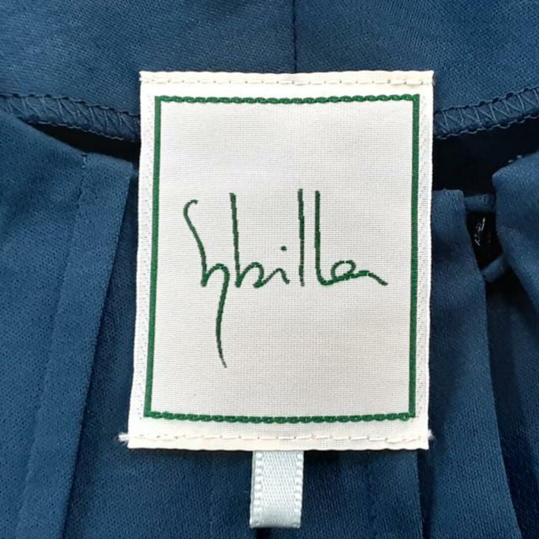 Sybilla(シビラ)のSybilla(シビラ) ワンピース サイズM レディース美品  - ダークグリーン 七分袖/ロング レディースのワンピース(その他)の商品写真