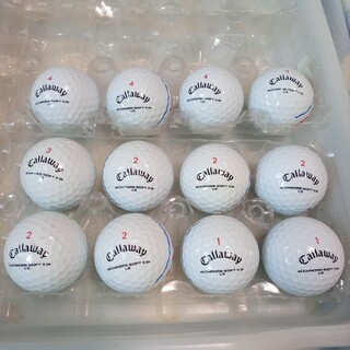 キャロウェイゴルフ(Callaway Golf)のロストボール CHROME SOFT X LS 新 12球(その他)