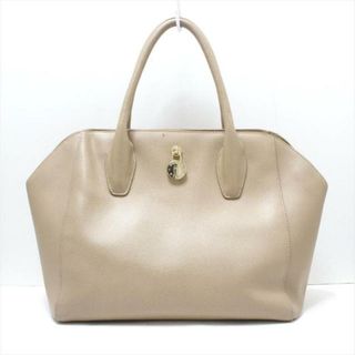 フルラ(Furla)のFURLA(フルラ) トートバッグ美品  - ベージュ レザー(トートバッグ)