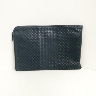 ボッテガヴェネタ(Bottega Veneta)のBOTTEGA VENETA(ボッテガヴェネタ) クラッチバッグ インペラトーレ ダークネイビー レザー(クラッチバッグ)