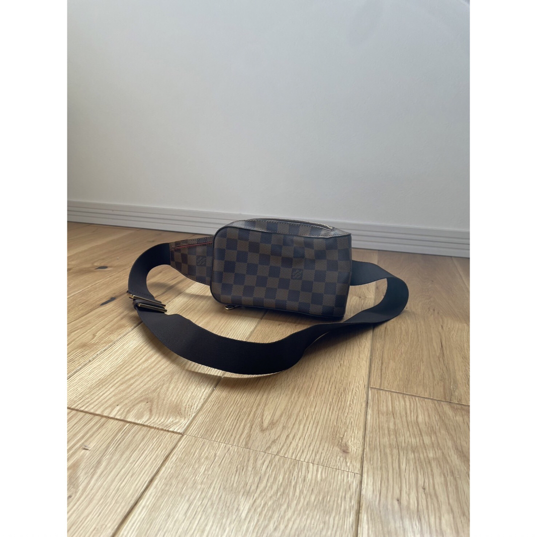 LOUIS VUITTON(ルイヴィトン)のルイヴィトン　ジェロニモス　ダミエ・エベヌ　ボディバッグ　ウエストバッグ メンズのバッグ(ボディーバッグ)の商品写真