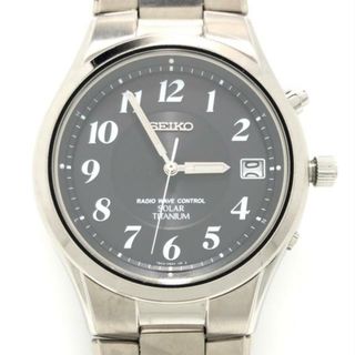 セイコー(SEIKO)のSEIKO(セイコー) 腕時計 SPIRIT(スピリット) 7B42-0AN0 メンズ 黒(その他)