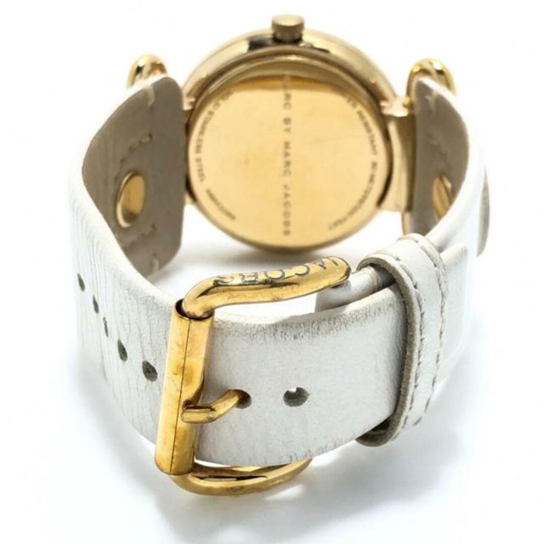 MARC BY MARC JACOBS(マークバイマークジェイコブス)のMARC BY MARC JACOBS(マークジェイコブス) 腕時計 モリー MBM1095 レディース 白 レディースのファッション小物(腕時計)の商品写真