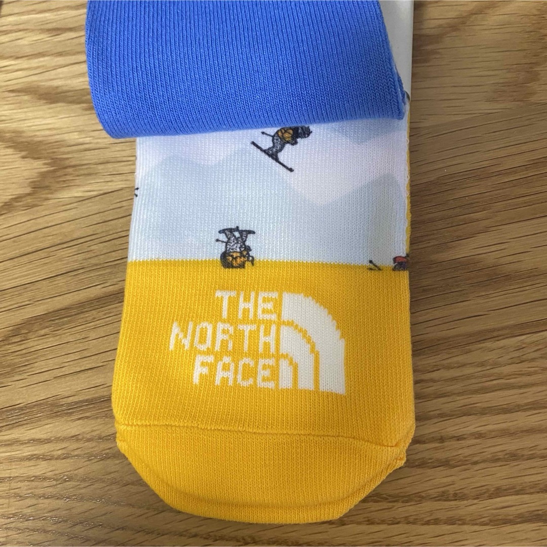 THE NORTH FACE(ザノースフェイス)の新品未使用　ノースフェイス キッズ　ソックス  2足 16-18cm  キッズ/ベビー/マタニティのこども用ファッション小物(靴下/タイツ)の商品写真