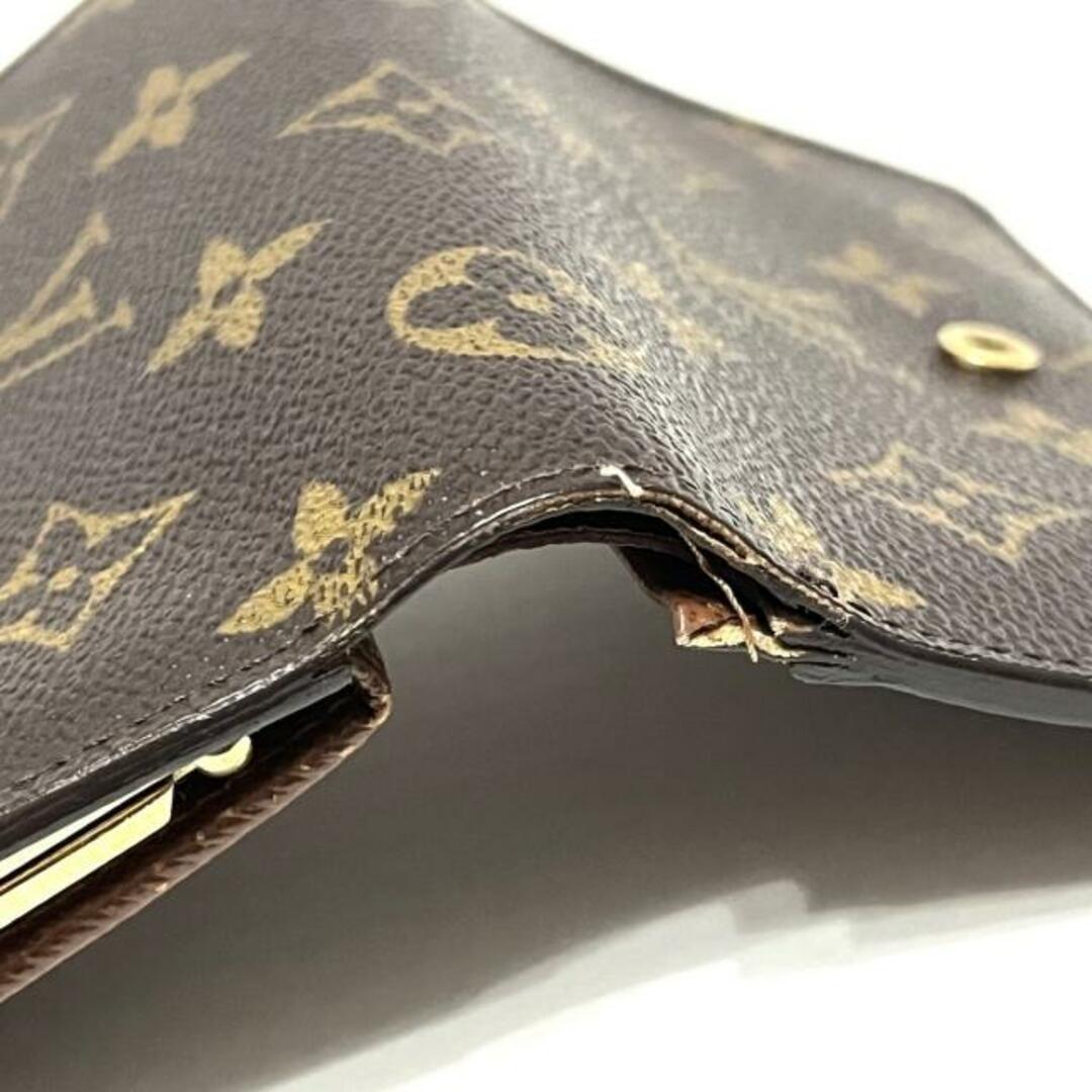 LOUIS VUITTON(ルイヴィトン)のLOUIS VUITTON(ルイヴィトン) 2つ折り財布 モノグラム ポルトモネビエヴィエノワ M61663 - モノグラム・キャンバス ×クロスグレインレザー レディースのファッション小物(財布)の商品写真