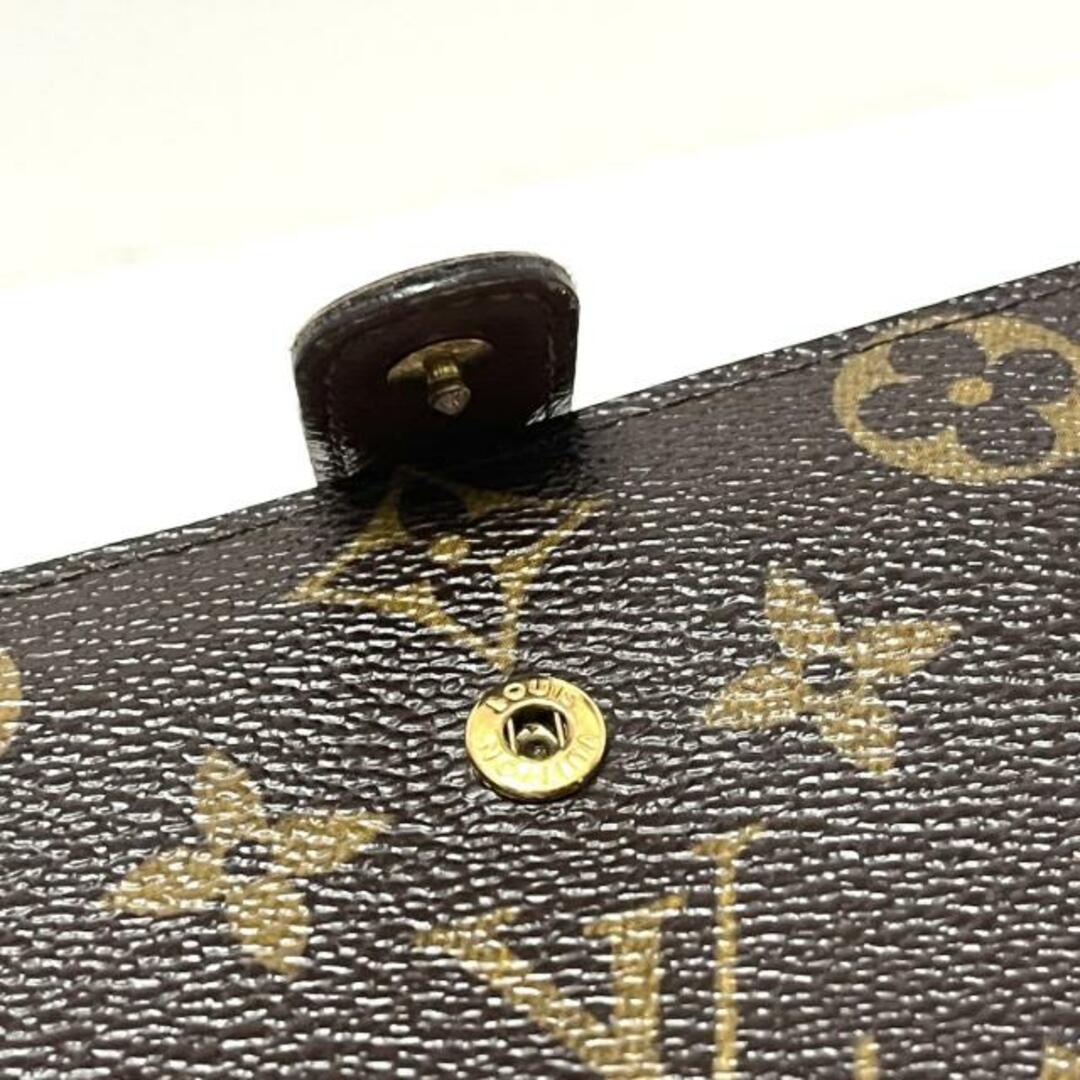 LOUIS VUITTON(ルイヴィトン)のLOUIS VUITTON(ルイヴィトン) 2つ折り財布 モノグラム ポルトモネビエヴィエノワ M61663 - モノグラム・キャンバス ×クロスグレインレザー レディースのファッション小物(財布)の商品写真