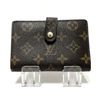 ルイヴィトン(LOUIS VUITTON)のLOUIS VUITTON(ルイヴィトン) 2つ折り財布 モノグラム ポルトモネビエヴィエノワ M61663 - モノグラム・キャンバス ×クロスグレインレザー(財布)