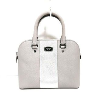 マイケルコース(Michael Kors)のMICHAEL KORS(マイケルコース) ハンドバッグ - グレー×シルバー レザー(ハンドバッグ)