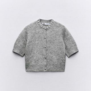 ザラ(ZARA)のZARA ニットカーディガン(カーディガン)