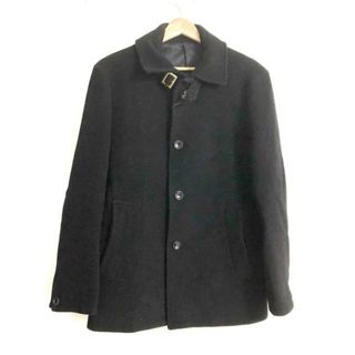 ムッシュニコル(MONSIEUR NICOLE)のmonsieur NICOLE(ムッシュニコル) コート サイズ46 XL メンズ - 黒 長袖/ショート丈/秋/冬(その他)