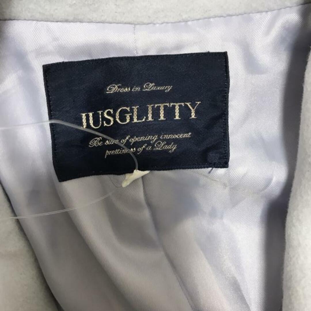 JUSGLITTY(ジャスグリッティー)のJUSGLITTY(ジャスグリッティー) コート サイズ0 XS レディース - ライトブルー 長袖/秋/冬 レディースのジャケット/アウター(その他)の商品写真