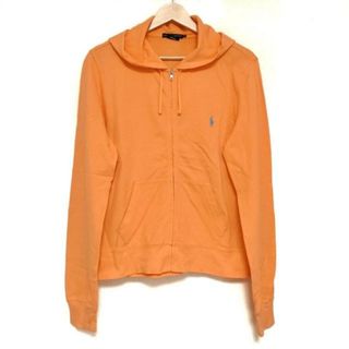 ラルフローレン(Ralph Lauren)のRalphLauren(ラルフローレン) パーカー サイズXL レディース - オレンジ 長袖(パーカー)