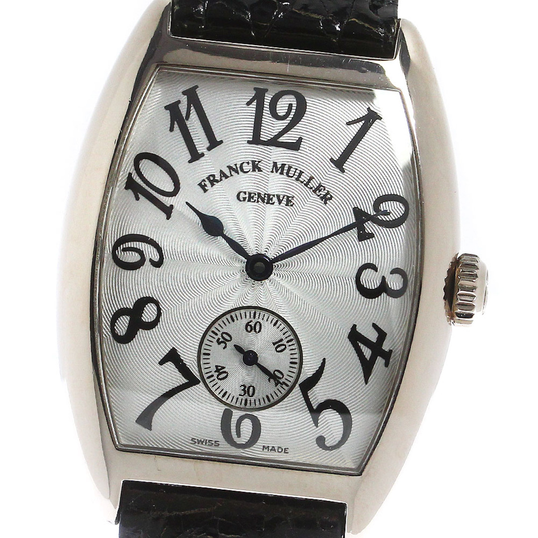 FRANCK MULLER(フランクミュラー)のフランクミュラー FRANCK MULLER 7500S6 トノー カーベックス K18WG 手巻き レディース _805361 レディースのファッション小物(腕時計)の商品写真