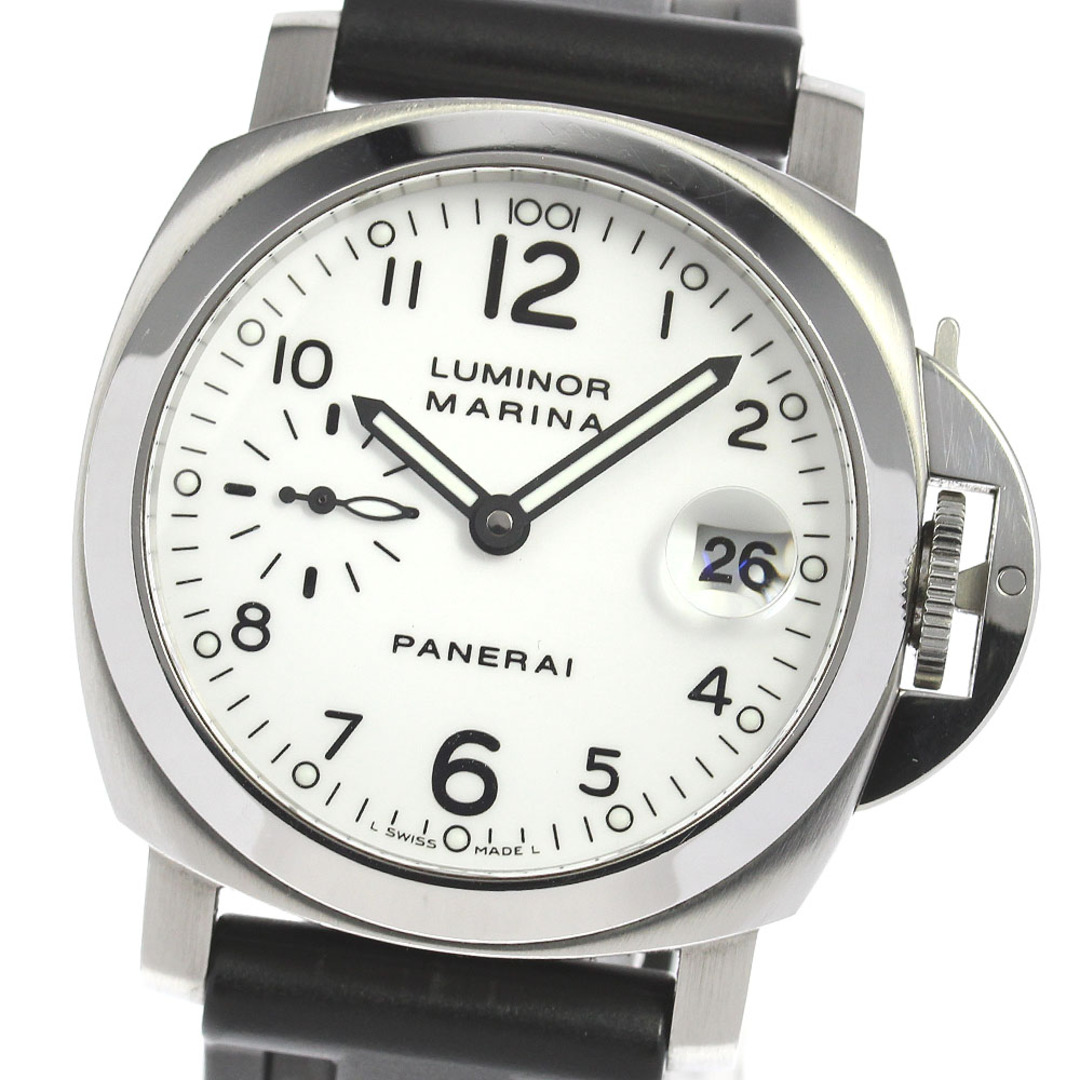 PANERAI(パネライ)のパネライ PANERAI PAM00049 ルミノール マリーナ デイト スモールセコンド 自動巻き メンズ _805822 メンズの時計(腕時計(アナログ))の商品写真