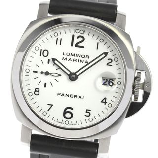 パネライ(PANERAI)のパネライ PANERAI PAM00049 ルミノール マリーナ デイト スモールセコンド 自動巻き メンズ _805822(腕時計(アナログ))