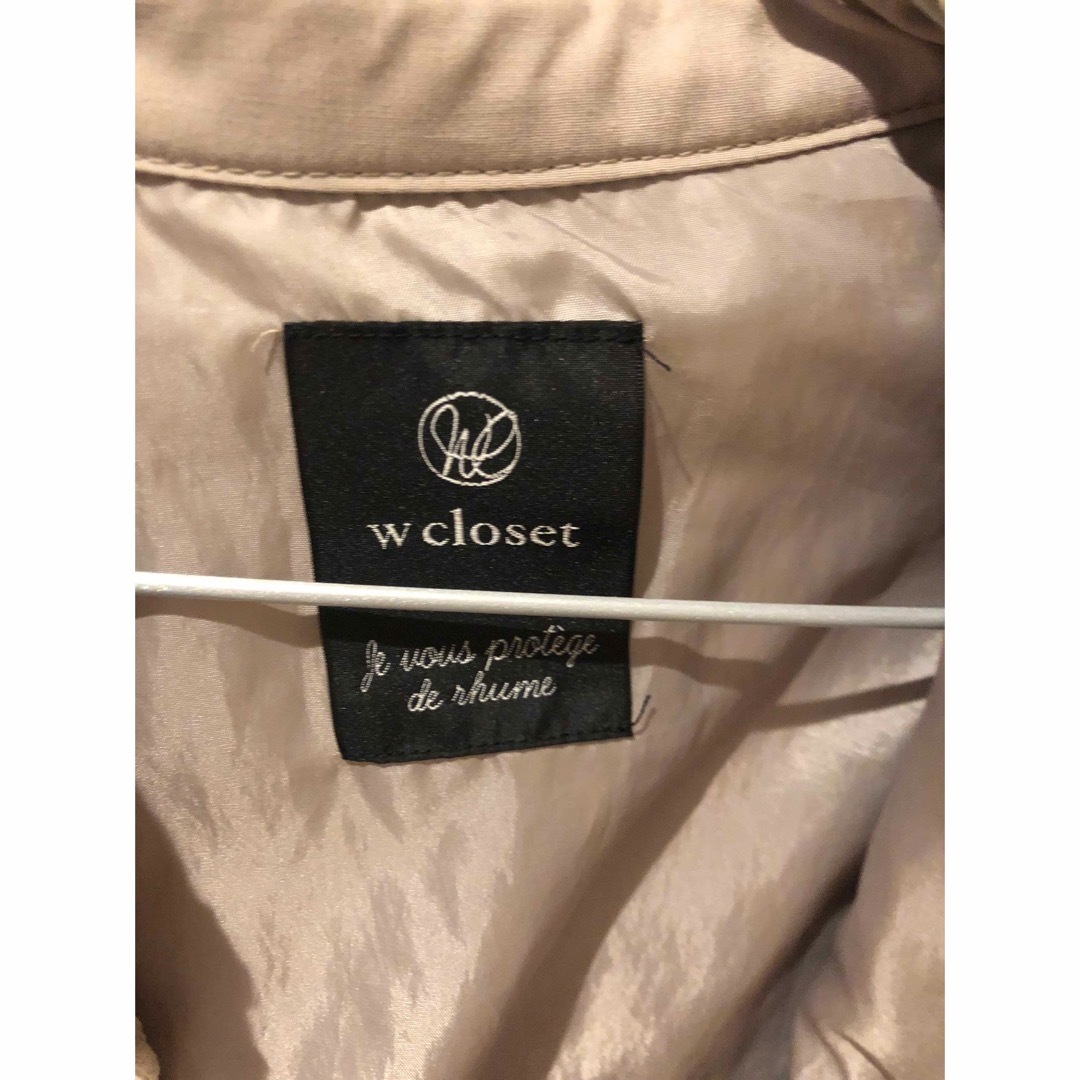 w closet(ダブルクローゼット)のコーデュロイ　アウター レディースのジャケット/アウター(ブルゾン)の商品写真