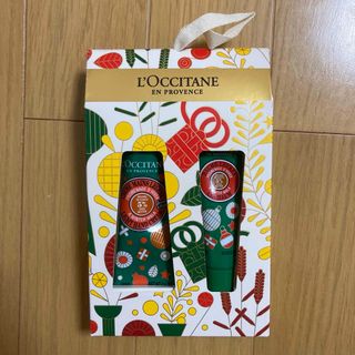 ロクシタン(L'OCCITANE)のLOCCITANE（ロクシタン）フルーティフィグ　スノーシア　ハグ＆キス(ハンドクリーム)